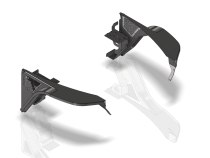 Aluminium Highline Front Fender 4 Inch Flare for Jeep YJ Motobilt