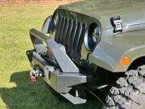 Crusher HD Front Bumper for Jeep JK/JKU with BullBar and Skidplate Motobilt
