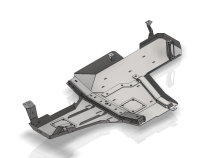 Skid Plate System for 2007-2011 JK 2-Door Motobilt