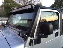 A-Pillar LED Light Mounts for Jeep TJ/LJ Motobilt