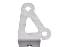 A-Pillar Light Mount Brackets for Jeep CJ/YJ Powdercoat Motobilt