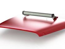 30 Inch LED Light Bar Hood Mount Kit for Jeep JK Raw Motobilt