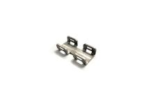 Zip Tie Mount for Round Tube - Stainless Steel Motobilt