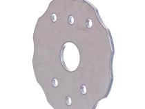 Jeep Spare Tire Mounting Plate 5 Lug Motobilt
