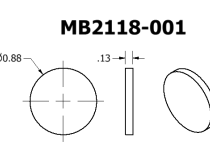 Round Tube End Cap 1.0 Inch Motobilt