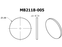 Round Tube End Cap 2.0 Inch Motobilt