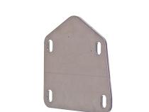 Jeep TJ C Pillar Roll Cage Feet Steel Motobilt
