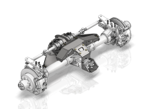 Axle Truss with Steering Ram Mount for ECGS 14 Bolt Rear Steer Motobilt