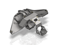 Axle Truss with Steering Ram Mount for ECGS 14 Bolt Rear Steer Motobilt