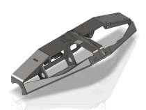 Axle Truss with Steering Ram for Front ECGS Dana 80 Motobilt