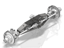 Axle Truss with Steering Ram for Front ECGS Dana 80 Motobilt