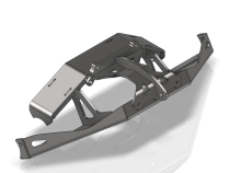Axle Truss with Steering Ram for Rear ECGS Dana 80 Motobilt