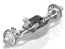 Axle Truss with Steering Ram for Rear ECGS Dana 80 Motobilt