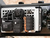Rear Gate Aluminum Molle Panel for Jeep JK/JKU Motobilt