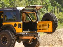 Rear Gate Aluminum Molle Panel for Jeep JL/JLU Motobilt
