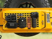 Rear Gate Aluminum Molle Panel for Jeep JL/JLU Motobilt