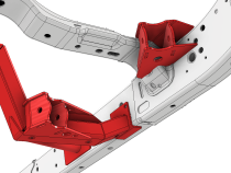Rear 4 Link Suspension Bracket Kit for 2018-Present Jeep JLU Motobilt