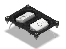 Universal Dual Dome Light Mount for Baja Designs Dome Lights Motobilt