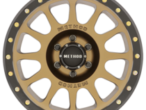 Aluminum Wheels 18x9 NV MR305 Bolt Pattern 6 On 135 Offset 0 Lip Size 1.34 Method Bronze BRZ Black Street Loc Method
