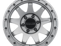 Aluminum Wheels 17x8.5 MR317 Bolt Pattern 6 On 135 Offset 0 Lip Size 0.83 Matte Titanium GY Method
