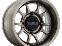 Aluminum Wheels 15x10 MR409 Bead Grip UTV Bolt Pattern 4 On 156 Offset 0 Lip Size 4.33 Steel Grey GY Method