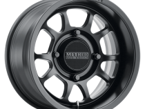 Aluminum Wheels 15x8 MR409 Bead Grip UTV Bolt Pattern 4 On 136 Offset 0 Lip Size 3.15 Matte Black MB Method