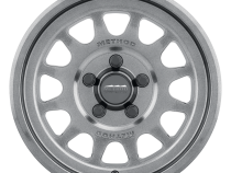 Aluminum Wheels 15x10 MR414 Bead Grip UTV Bolt Pattern 5 On 114.3 Offset 25 Lip Size 2.72 Graphite GY Method