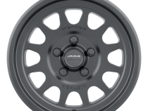 Aluminum Wheels 15x7 MR414 Bead Grip UTV Bolt Pattern 5 On 114.3 Offset 13 Lip Size 1.18 Matte Black MB Method