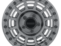 Aluminum Wheels 15x10 MR415 Beadlock UTV Bolt Pattern 5 On 114.3 Offset 25 Lip Size 2.09 Graphite GY Gloss Graphite Ring Method