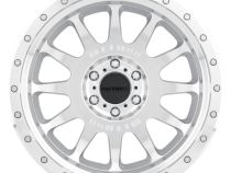 Aluminum Wheels 20x10 NV MR605 Bolt Pattern 6 On 135 Offset -24 Lip Size 2.48 Machined Silver SL Clear Coat Method