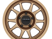 Aluminum Wheels 15x7 Bead Grip MR702 Bolt Pattern 5 On 100 Offset 15 Lip Size 1.18 Method Bronze BRZ Method