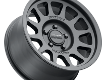 Aluminum Wheels 17x7.5 Bead Grip MR703 Bolt Pattern 5 On 160 Offset 50 Lip Size 0.87 Matte Black MB Method