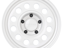Aluminum Wheels 15x7 501SA Convoy Salt White 5 On 114.3 Bolt Pattern 83.82 Bore -10 Offset Nomad Wheels