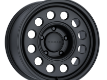 Aluminum Wheels 17x7.5 501SB Convoy Satin Black 5 On 130 Bolt Pattern 78.1 Bore 50 Offset Nomad Wheels