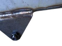 Rust Buster 1976-1986 Jeep CJ5, CJ7 &amp;amp; CJ8 Forward Frame Section with Front Leaf Spring Mount RB1012