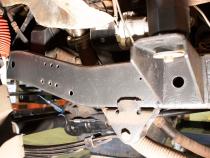 Rust Buster 1976-1986 Jeep CJ5, CJ7 &amp;amp; CJ8 Forward Frame Section with Front Leaf Spring Mount RB1012