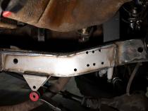 Rust Buster 1976-1986 Jeep CJ5, CJ7 &amp;amp; CJ8 Forward Frame Section with Front Leaf Spring Mount RB1012