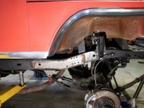 Rust Buster 1976-1986 Jeep CJ5, CJ7 &amp;amp; CJ8 Forward Frame Section with Front Leaf Spring Mount RB1012