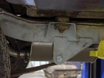 Rust Buster 1987-1995 Jeep Wrangler YJ Rear Frame Section With Leaf Spring Mount RB2005