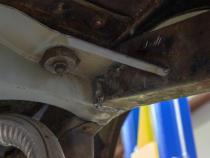 Rust Buster 1987-1995 Jeep Wrangler YJ Center Fuel Tank Support Frame Crossmember RB2007