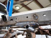 Rust Buster 1995-2004 Toyota Tacoma Rear Frame Rail with Bed Mount RB7102