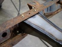 Spare Tire Crossmember For 1995-2004 Toyota Tacoma Rust Buster Frameworks