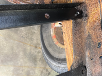 Rust Buster 1988-1998 C/K1500 &amp;amp; 2500 Spare Tire Rear Forward Crossmember Support	RB7332