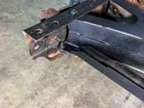 Rust Buster 1988-1998 Chevy C/K1500 &amp;amp; 2500 Spare Tire Rear Crossmember Support	RB7333