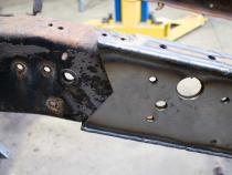 Leaf Spring Frame Repair Kit For 1973-1987 Chevy K10/K20 Passenger Side Rust Buster Frameworks