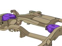Rear Upper Coil Spring Bucket For Avalanche/Suburban/Yukon Passenger Side Rust Buster Frameworks