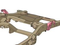 Rear Upper Shock Mount For Avalanche/Suburban/Yukon Driver Side Rust Buster Frameworks
