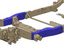 Front Frame Repair Kit For Avalanche/Suburban/Yukon Driver Side Rust Buster Frameworks