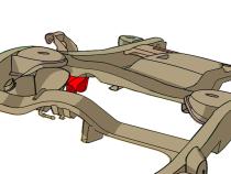 Rear Track Bar Bracket For 2000-2014 GM SUV's Rust Buster Frameworks