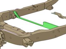 Front Frame Support Crossmember For Avalanche/Suburban/Yukon Rust Buster Frameworks